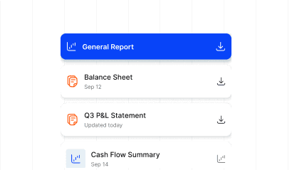 Generate Reports Whenever You Need Them